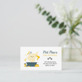 愛犬グルーミングサービス名刺 名刺 (スタンド正面)