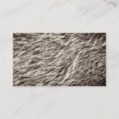 愛犬グルーミングサービス 名刺 (裏面)