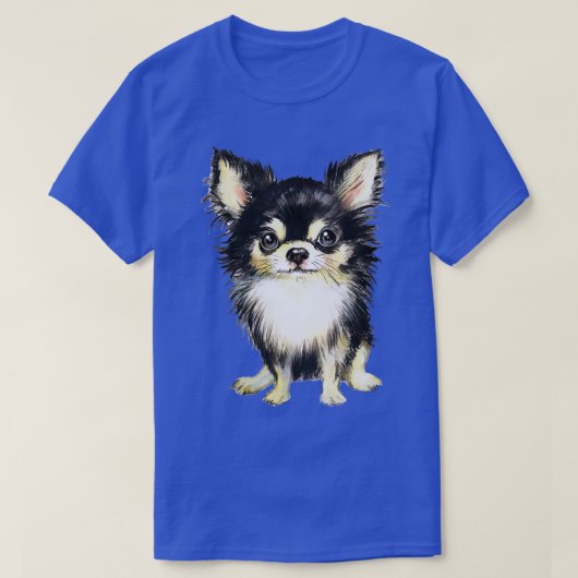 愛犬チワワ1 Tシャツ (デザイン正面)
