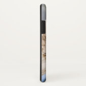 愛犬パーソナライズされたと笑う少女 Case-Mate iPhoneケース (裏面/右)