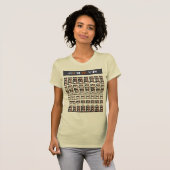 愛犬ファーストな隠しメッセージTシャツ Tシャツ (正面フル)