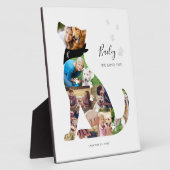 愛犬フォトコラージペットメモリアル フォトプラーク (側面)