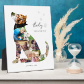 愛犬フォトコラージペットメモリアル フォトプラーク (側面)