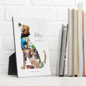 愛犬フォトコラージペットメモリアル フォトプラーク