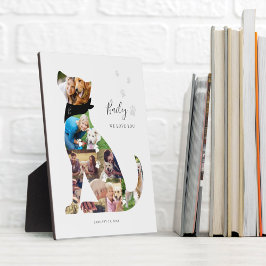 愛犬フォトコラージペットメモリアル フォトプラーク