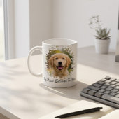 愛犬フォトマグ「私の心は」 コーヒーマグカップ