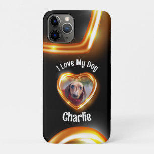 愛犬ペット輝くハート iPhone 11 PROケース