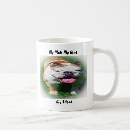 愛犬マグ 愛しい友 コーヒーマグカップ (右)