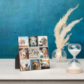 愛犬メモリアルギフト ベストドッグエバー ラスティックフォト フォトプラーク (インサイチュ)