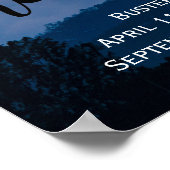 愛犬メモリアルポー離れトプリントポスター ポスター (角)