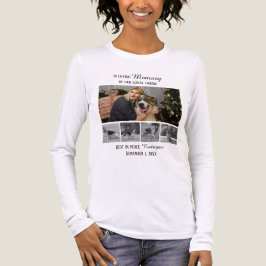 愛犬メモリアル5枚写真コラージュ ペットトリビュート トライブレンドＴシャツ
