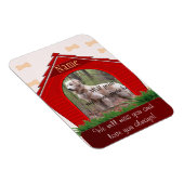 愛犬メモリアル – Red Dog House マグネット (右側)