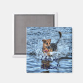 愛犬向け犬のデザイン|過去記事 マグネット (正面/裏面)