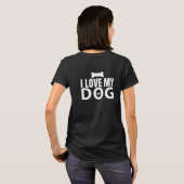 愛犬大好き Tシャツ (裏面フル)