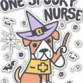 愛犬家とヘルスプロに最適不気味 シール (正面)