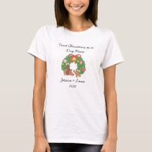 愛犬家のためのオリジナルホリデーTシャツ
