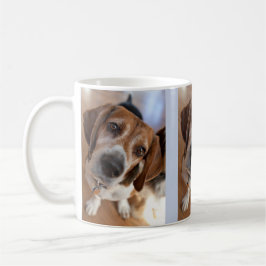 愛犬家のためのカスタムフォト3枚入り コーヒーマグカップ
