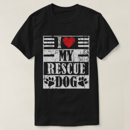 愛犬家のためのレトロなペットギフトTシャツ Tシャツ