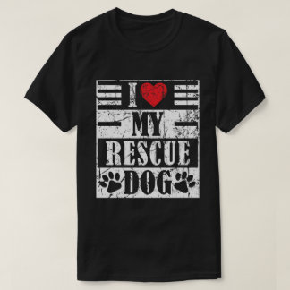 愛犬家のためのレトロなペットギフトTシャツ Tシャツ
