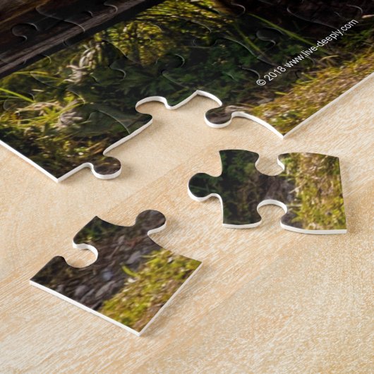 愛犬家のための平静の祈りの言葉のジグソーパズル ジグソーパズル (側面)