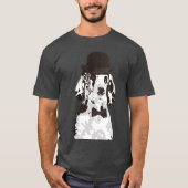 愛犬家のための紳士のグレートデーン犬 Tシャツ (正面)