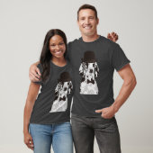 愛犬家のための紳士のグレートデーン犬 Tシャツ (ユニセックス)