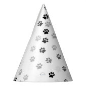 愛犬家のための足のプリントのパーティーの帽子 パーティーハット (左)