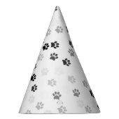 愛犬家のための足のプリントのパーティーの帽子 パーティーハット (右)