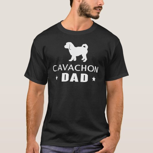 愛犬家のためのCavachonのギフトのTシャツ Tシャツ (正面)