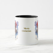 愛犬家のクリスマスコーヒーマグ マグカップ (中央)