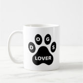 愛犬家のコーヒーマグ コーヒーマグカップ (左)
