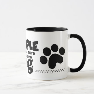 愛犬家のマグ マグカップ