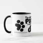 愛犬家のマグ マグカップ (左)