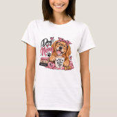 愛犬家のママ Tシャツ (正面)