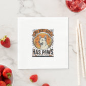 愛犬家の為のハロウィンドッグTシャツ スタンダードランチョンナプキン (インサイチュ)