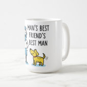 愛犬家の父の日 コーヒーマグカップ (正面右)