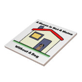 愛犬家はではないです家のタイル収容します タイル (側面)