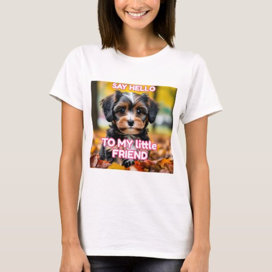 愛犬家ギフト Tシャツ (正面)
