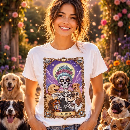 愛犬家シュガースカルタロット Tシャツ