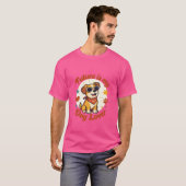 愛犬家デザインの未来 Tシャツ (正面フル)