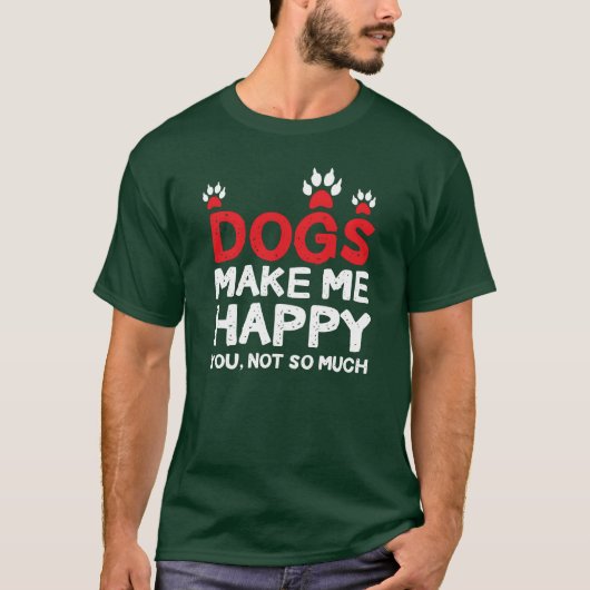 愛犬家ファミリー Tシャツ (正面)