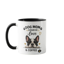 愛犬家ママ コーヒーマグカップ – かわいい犬好きな方へのギフト