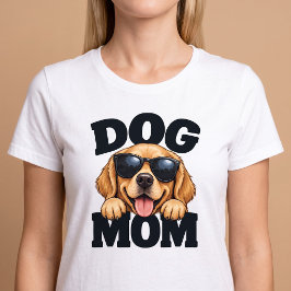 愛犬家ママ 楽しい犬グッズ Tシャツ