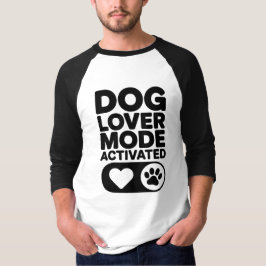 愛犬家モード発動 Tシャツ