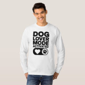 愛犬家モード発動 Tシャツ (正面フル)