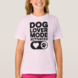 愛犬家モード発動 Tシャツ