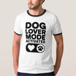 愛犬家モード発動 Tシャツ