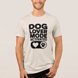 愛犬家モード起動 トライブレンドTシャツ
