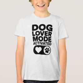 愛犬家モード起動 トライブレンドTシャツ