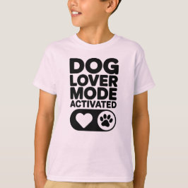 愛犬家モード起動 Tシャツ